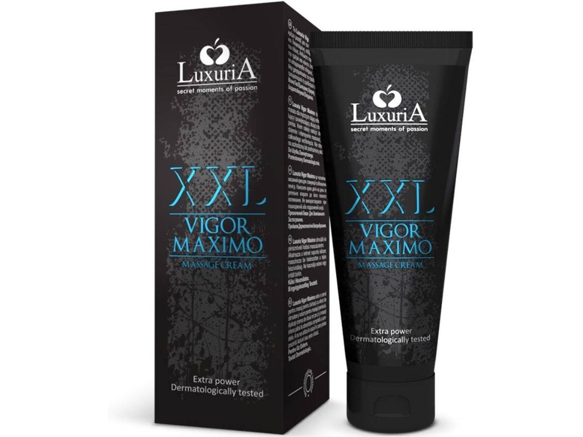 Creme de Massagem LUXURIA XXL Vigor Maximo Voluminizadora (75 ml)