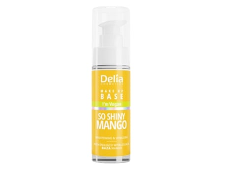 Vegan Radiance Boosting Makeup Primer Revitalize Illuminate, Mango Infusion, 30ml Delia