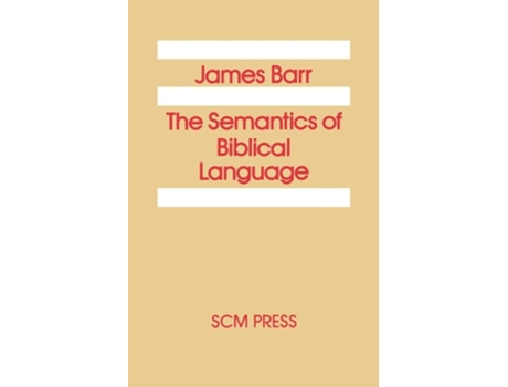 Livro The Semantics Of Biblical Language De Emanuel Von Fellenberg (alemão - Capa Dura)