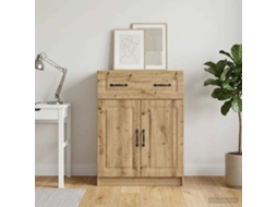 Vidaxl Buffet Carvalho Arttisan 66 X 34,5 X 87 Cm Derivados De Madeira