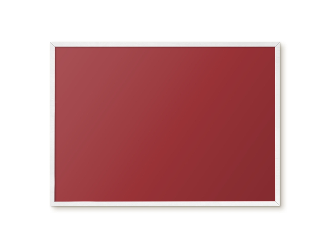 Magnetic Board Strong Orange For The Living Room Espelharte (70x50 Cm)