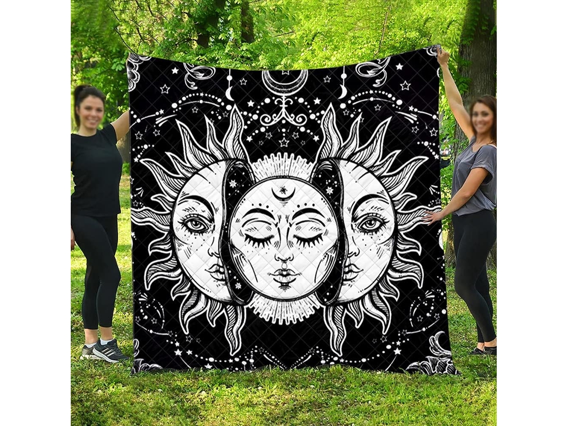 Colcha Acolchoada Fansu Capa de Cama Cobertor para Ar Condicionado Edredom Conjunto Sofá com Estampa Tema Artí