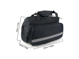 Bolsa Para Bicicleta Com Alforjes, Bolsa Expansível Para Bicicleta Mtb, Bolsa De Bagagem Com Capa De Chuva Slowmoose