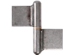 Dobradiça de Soldagem Clemenson 100 Mm Nó Plano Lâminas Normais E: 5 1 Mm C: 50 Mm D: 20 Mm