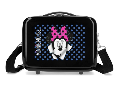 DISNEY - Necessaire  Minnie Sunny Day em Plástico ABS Azul Necessaire  Minnie Sunny Day em Plástico ABS Azul