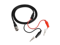 Cabo Com Grampo De Jacaré Bnc (transmissão De Sinal Coaxial Para Testes Com Osciloscópio)
