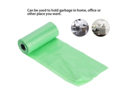 Primerox 20 Rolos Sacola Lixo Descartável Bebê Biodegradável Plástico Eco Leve Azul/verd