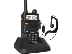 Walkie Talkie Portátil Uv 5r 8w Versão Atualizada Brilvibera