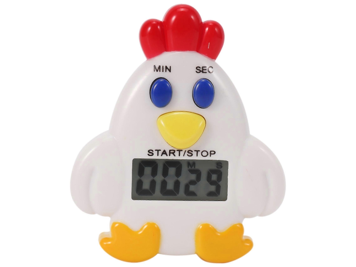Temporizador De Cozinha Digital Lcd, 99 Minutos E 59 Segundos, Contagem Regressiva, Pinça, Alarme Para Frango Slowmoose
