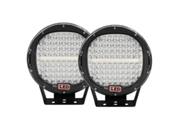 Luz De Trabalho Led, À Prova Dágua Ip67, Estrutura De Alumínio Durável,2x Preto 294w Spot Oem