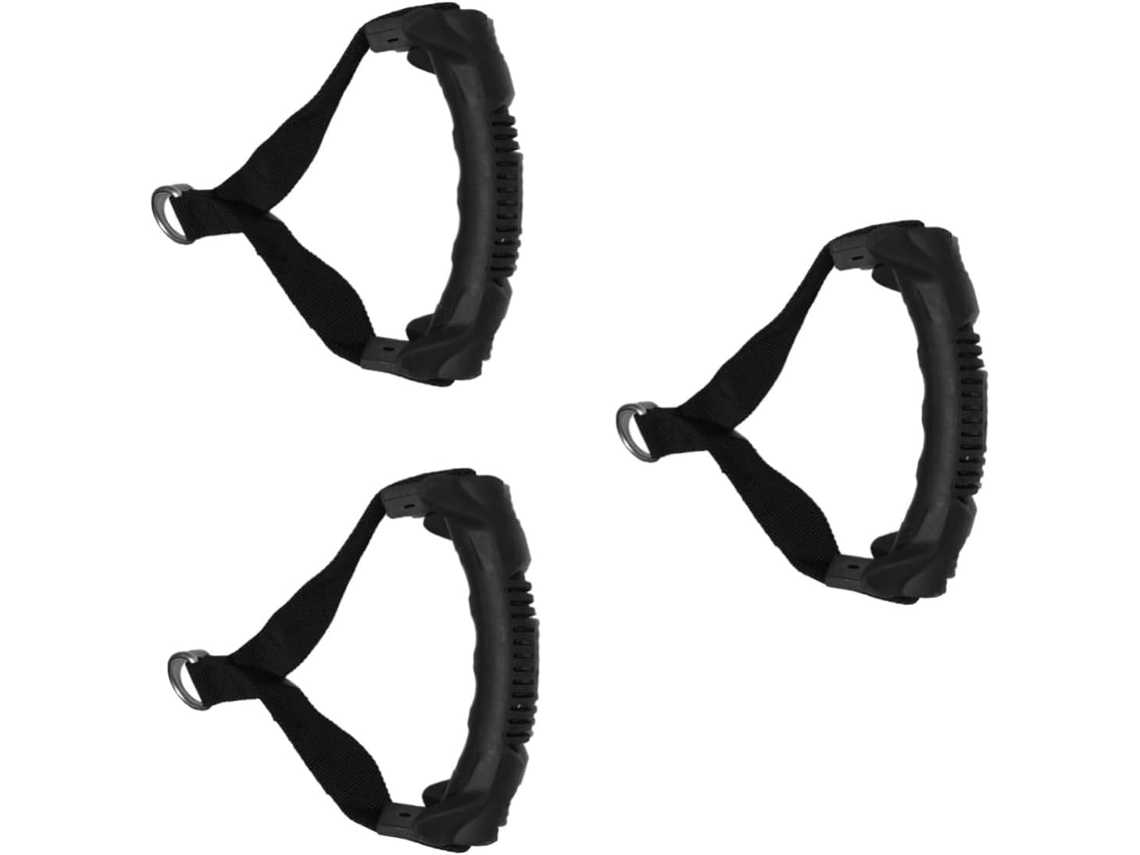 Conjunto de Alças BESPORTBLE, para Exercícios, com Corda de Tração e Faixa Resistência