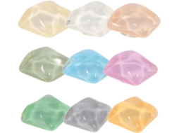 Luxshiny Conjunto De 9 Ímãs Geladeira Decorativos Em Acrílico, Design Irregular, Fáceis E Seguros De Usar, Ideais Para