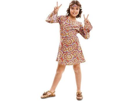 Fato de Menina  Hippie (Tam: 3-4 anos)