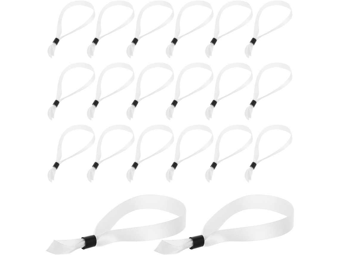 Pulseiras De Poliéster Dechous, 100 Unidades, Com Borda Macia E Não Irritante, Ideais Para Acampamentos De Verão Ou