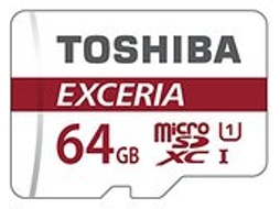 Cartão de Memória MicroSD TOSHIBA Exceria 64GB