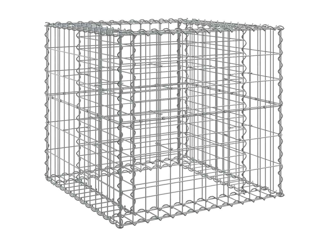 Gabion Basket, Gabion Baskets Vidaxl Prateado Ferro