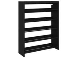 Shoe Rack, Shoe Racks Vidaxl Preto Madeira Processada (n/a)