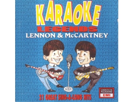 Cd Karaoke Legends Lennon Mccartney Emi Compacts For Pleasure