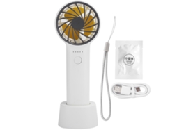 2026zentro-ventilador Portátil De Mão Mini Usb Recarregável Silencioso Com Capa Frontal Removível Aromaterapia Branco