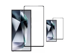 Conjunto de Películas de Ecrã Gorilasglass para Samsung Galaxy S25 Ultra GIFT4ME Vidro Preto (2un)