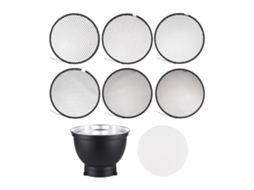 2026 rejilla de Panal para Flash, Modificador de Luz Con Montaje Bowens, Reflector para Iluminación de Estudio