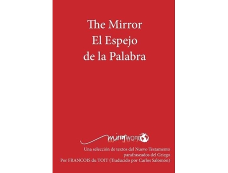 Livro The Mirror El Espejo de La Palabra Spanish Edition de Francois Du Toit (Espanhol)