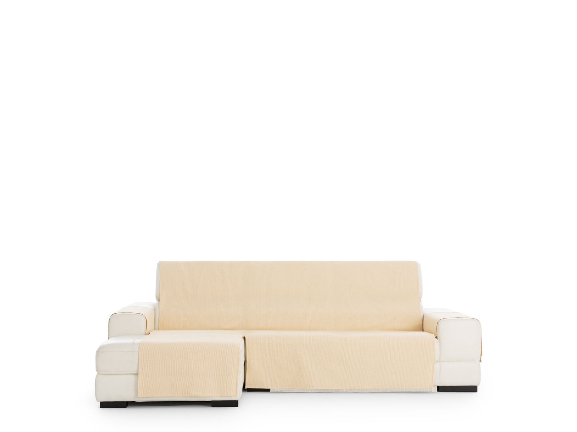 Capa para chaise longue de braço curto esquerdo EYSA AQUA Mostarda 100 x 110 x 240 cm