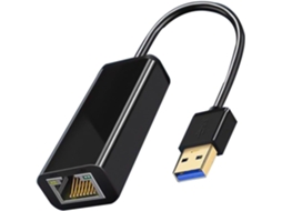 Placa Rede Usb Gigabit Ethernet Lan Mbps Para Porta Computador/laptop