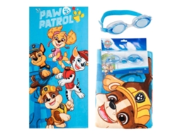 Conjunto de Toalha e Óculos de Natação da Patrulha Canina AQUAFORGE