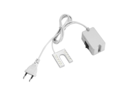 Luminária LED flexível com pescoço de ganso e base magnética Bj-luz para máquina de costura