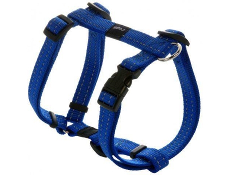 Arnês para Cães  (Azul - M - Nylon)