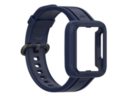Pulseira De Relógio Lurelia Para Redmi 1/mi Watch Lite/redmi 2/mi Watch 2 Lite Integrada Em Silicone Monocromática Tinta Azul