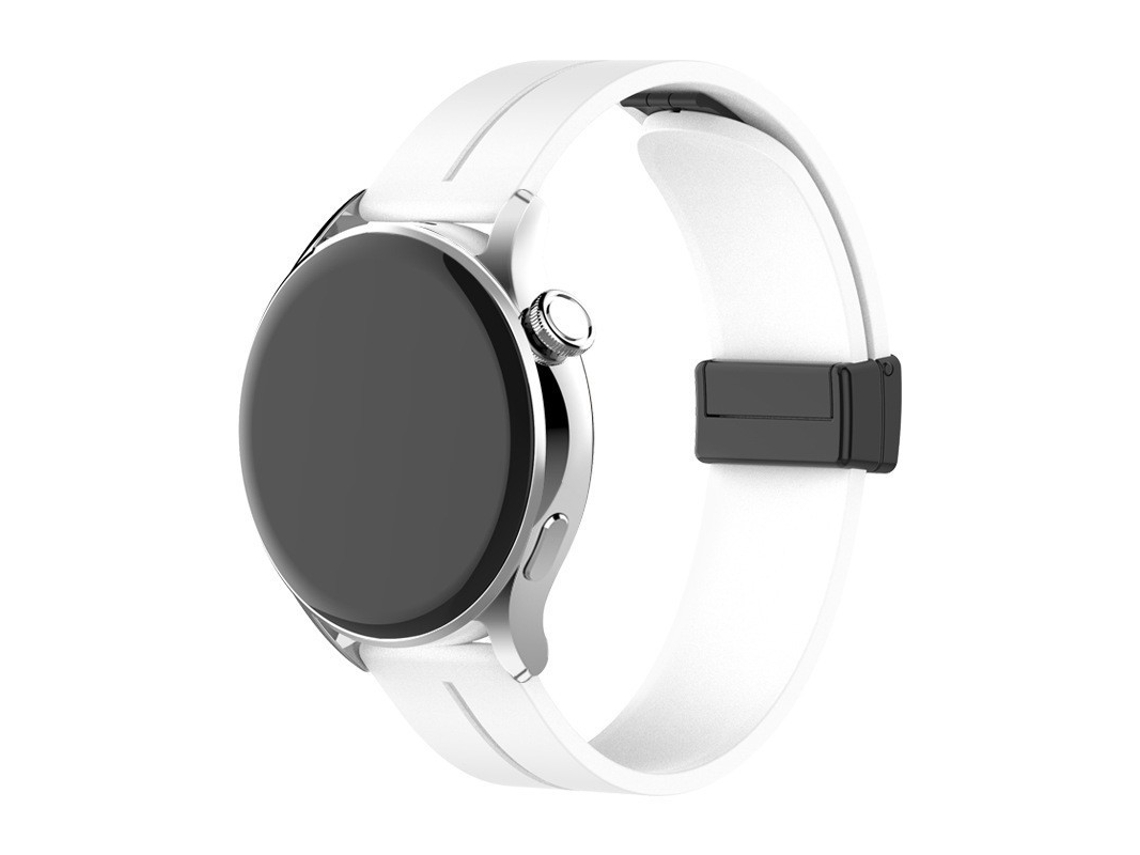 Bracelete Para Garmin Forerunner570 42mm (20mm) Branco Cuich