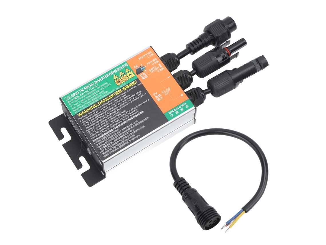 Inversor Solar Grid Tie Micro Inversor De Onda Senoidal 180w 220v Para Acampamento E Rv Com Proteção De Circuito