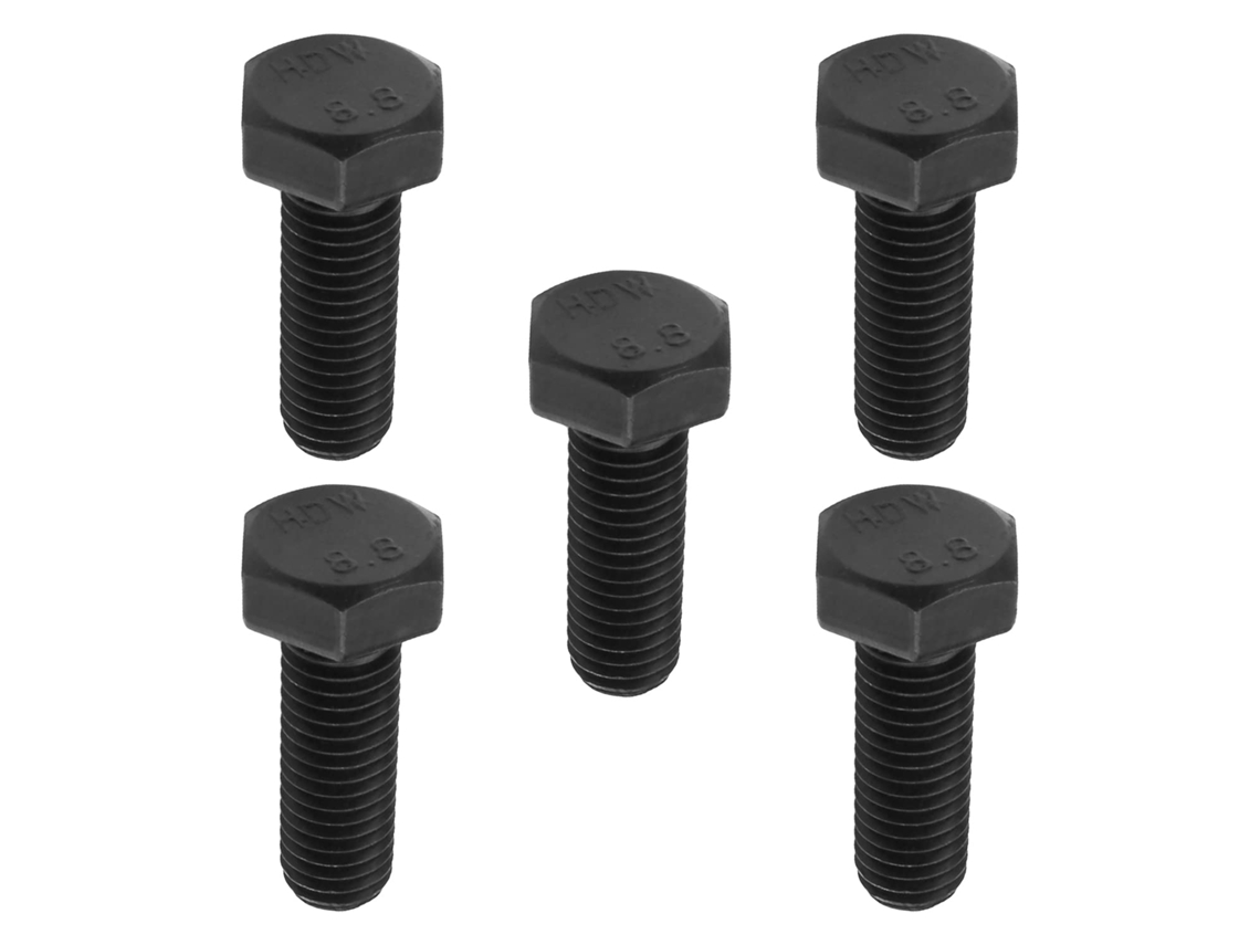 Protetores externos Sextavada M10 x 30 mm em cinza carbono