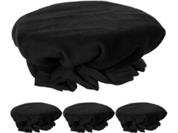 Conjunto De 4 Capas Protetoras Antiestáticas Para Maçanetas Redondas, Macias E Confortáveis, Ideais Para Quarto E