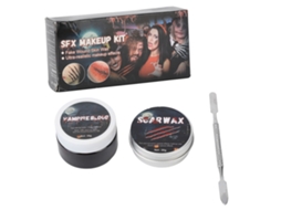 Kit Sfx De Maquiagem Para Modelagem De Feridas E Sangue Coagulado