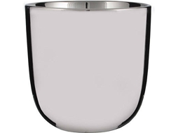 Vaso MICA deCORATIONS Chaz Redondo Prateado   Ø13X12,5Cm