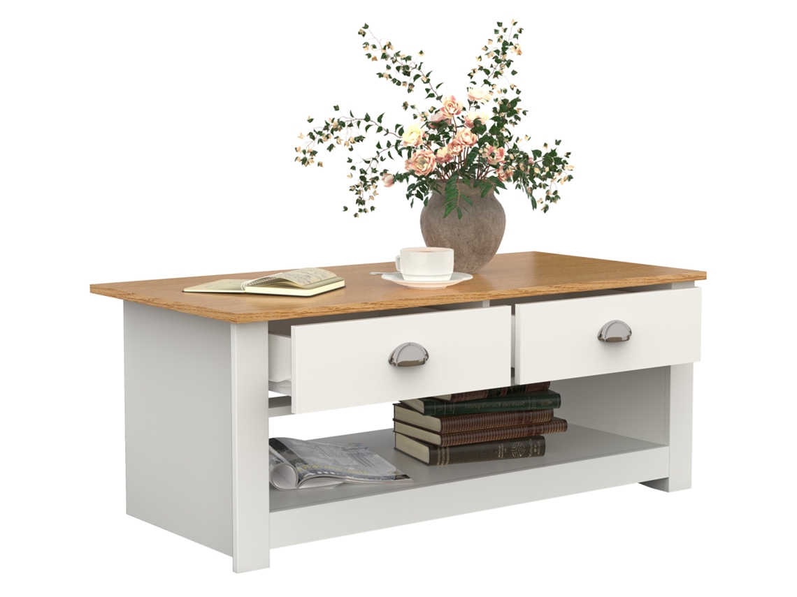 Mesa Para Sofá Mesa De Centro Com Gaveta Balusa Vcm