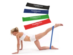 Banda de Resistência Loop Tomshoo Business para Treino de Força, Yoga, Fisioterapia | S/MARCA