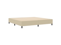 Conjunto 1 Cama De Plataforma Vidaxl Verde Cordão (200 X 200 Cm)