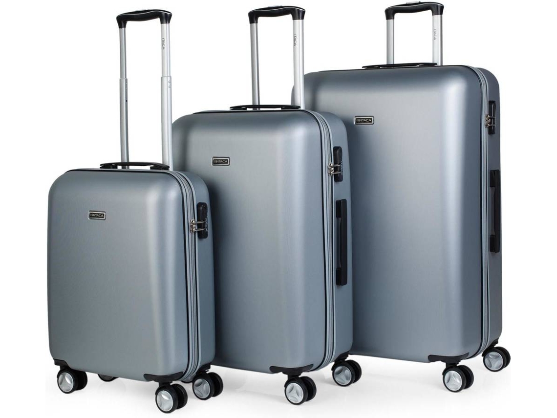 Conjunto de 3 Malas de Viagem ITACA Azul (35/70/100 L)