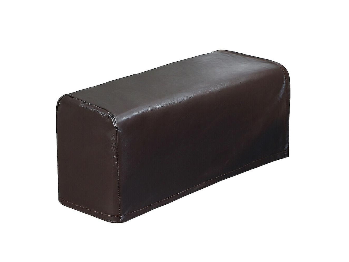 2 Capas Protetoras De Braço De Sofá Em Couro Pu, Elásticas E Impermeáveis, Para Braços De Sofá E Poltronas