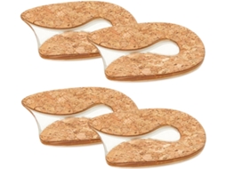 Protetores De Calcanhar Silicone, Resistentes Ao Desgaste, 2 Pares, Absorventes De Suor Para Mulheres, Ideais Para Botas