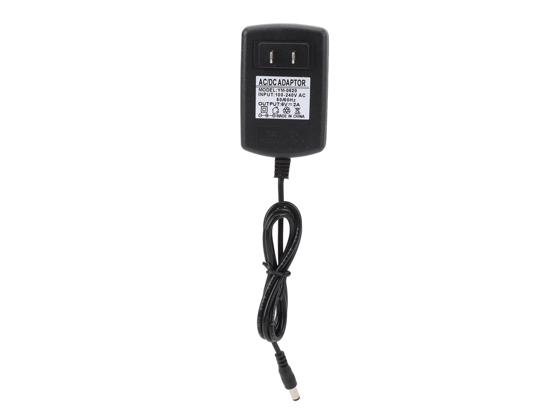 Aetheria cabo de Alimentação 6v Dc 2a 12w 5.5x2.5mm para Alto falante Painel Led Console Jogo Telefone Plug Us
