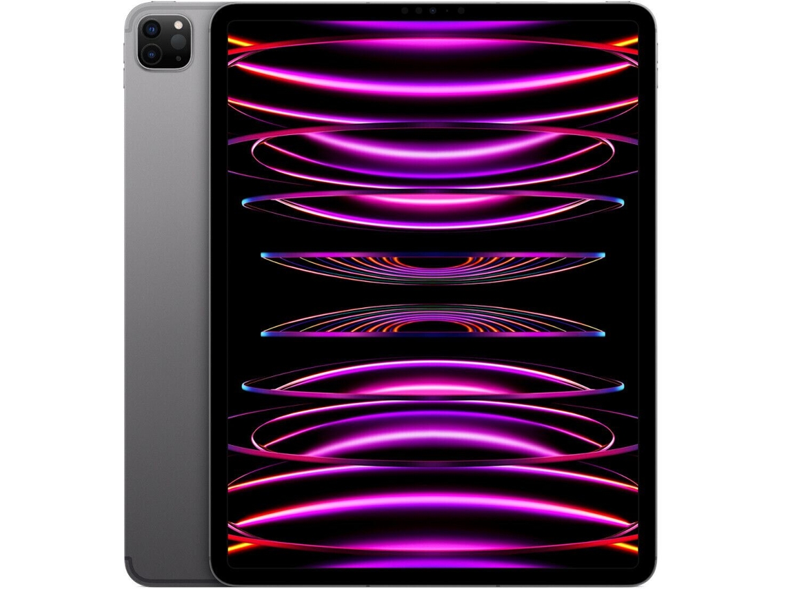 iPad Pro 12.9 (2022) Wi-Fi Apple (Recondicionado Como Novo - 128 GB Cinzento Espacial)