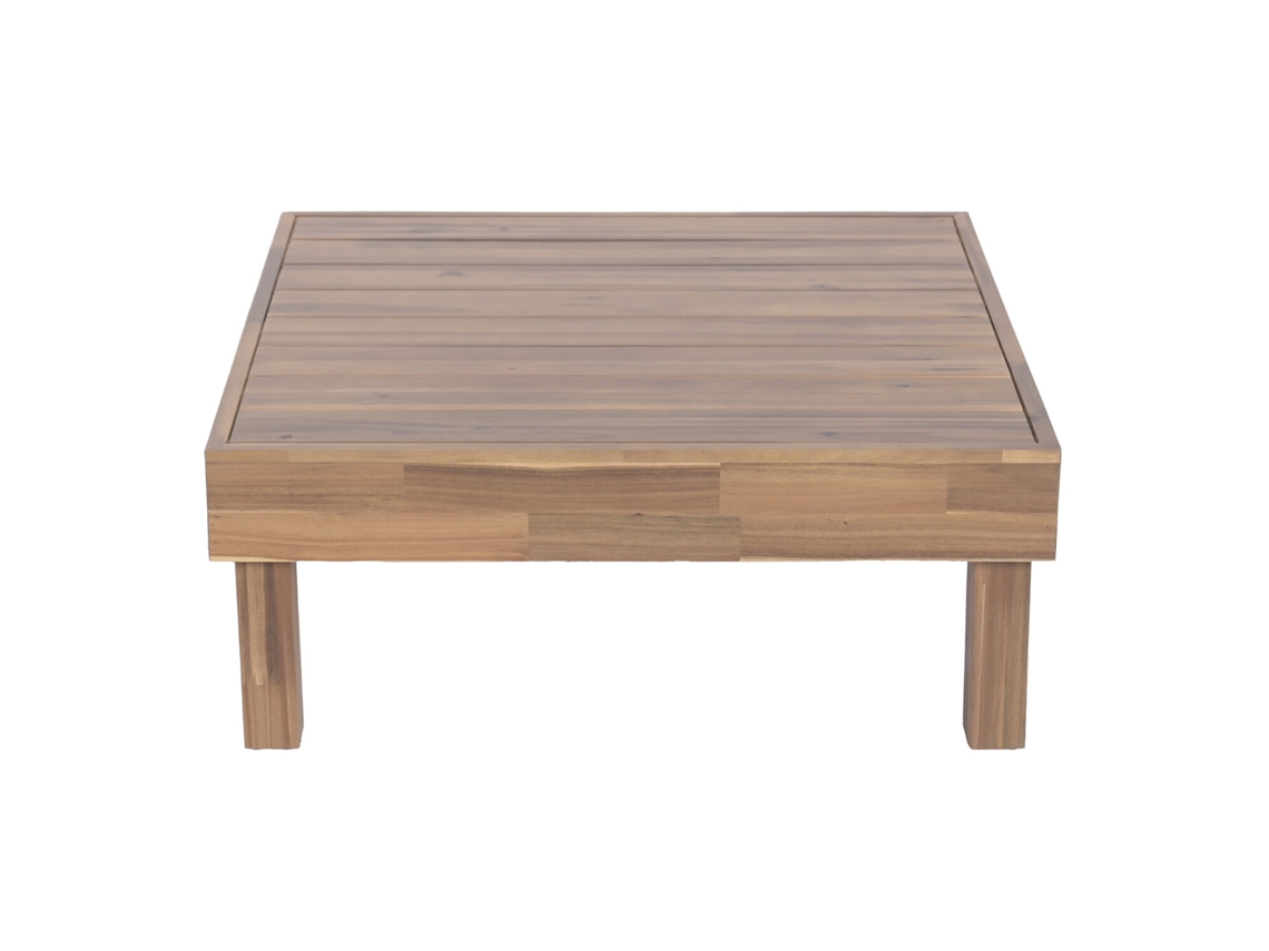Mesa de Centro em Osso com Marqueteria Bicolor AQUANDRA HOUSE LIVING