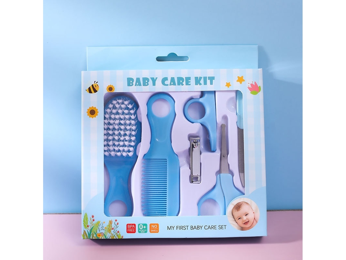 Kit De Cuidado De Unhas Para Bebé Conjunto De 6 Peças Elysve