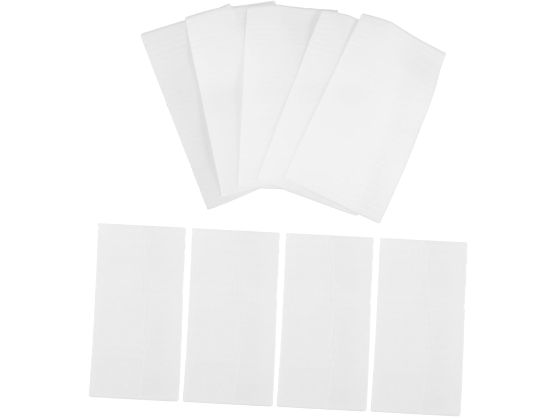 100 Sacos de Proteção em EPE Branco, Embalagens Versáteis com Amortecimento e Resistência à Abrasão para Objetos