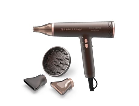 Secador De Cabelo Digital Bellissima Ceramisonic 1700w Com Íons E Cerâmica